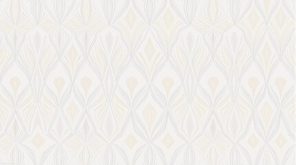 Elegant White Patterned Background – Abstract Wave Texture
