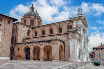 Catholic cathedral in Urbino, Italy dedicated to the Assumption of the Blessed Virgin Mary