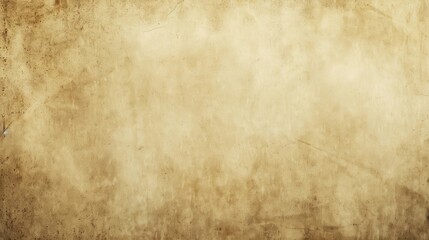 Obraz premium Old brown creased paper background, copy space for text