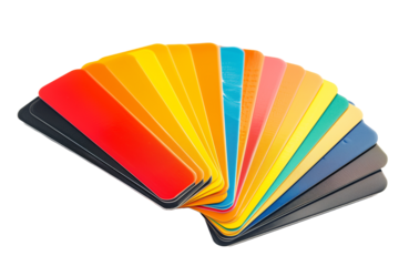 Loyalty Reward Cards Arranged in a Fan on a Clean White Background for Consumer Engagement and Incentives