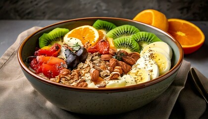 healthy breakfast bowl