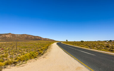 Arid landscape in the Namaqualand region of South Africa