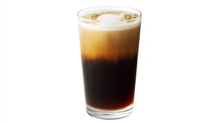 Black Beer with Creamy Foam