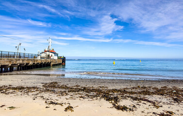 Coastal scenes in Port Nolloth, South Africa