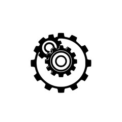 Interlocking Gears: A Mechanical Marvel.  Precisely crafted gears symbolize engineering, technology, and industrial processes.  A captivating image for mechanical enthusiasts and designers.