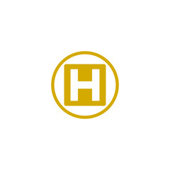 Hotel icon isolated on transparent background