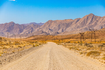 Arid landscape in the Richtersveld National Park