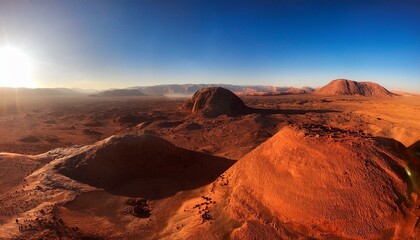 Ruins of an Ancient Alien Civilization on a Mysterious Fantasy Planet