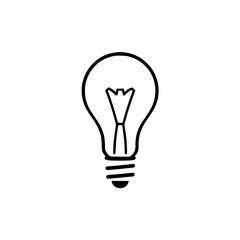 Illuminating Ideas: A Lightbulb Icon Representing Innovation and Creativity