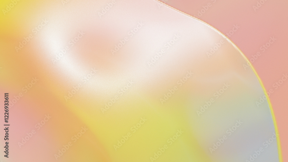 Poster multicolor abstract wave background. multicolor rough surface with different waves and curves. 3d re