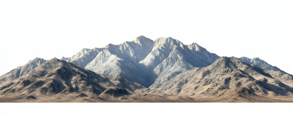 Majestic desert mountain range panorama