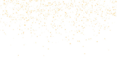 Stars particles glittering on transparent background