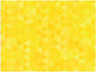 キラキラ三角バックグラウンド黄色