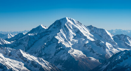 Obraz premium snow covered mountains