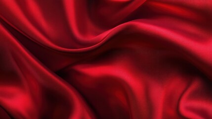Obraz premium Abstract Red Silk Texture