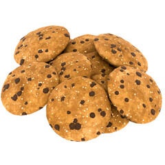 3d_render_cookie_with_transparent_background