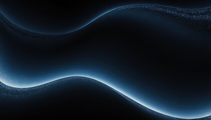 Blue Luminescence Abstract Dot Particle Design on Dark Background
10