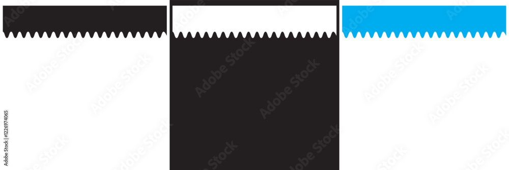 Poster template dividers with drops, waves shapes. abstract design elements for bottom on website, app, ban