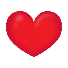 Love Icon, Heart Vector, 3D Love Symbol, Heart PNG