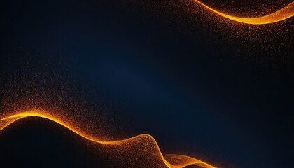 Abstract wave particle futuristic technology background
3