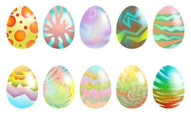 Vector Design Series - Easter Eggs element for Easter Designs	