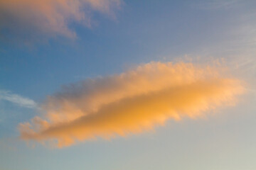 Abendhimmel mit Wolken Textur Himmel tauschen
