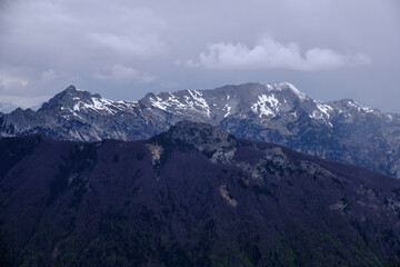 Mountains in National Park Prokletije, Montenegro