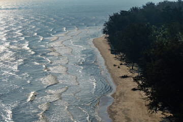 Bang Pu Beach, Sam Roi Yot District. Thailand