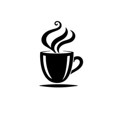 Aromatic Coffee Mug: Hot Drink, Steam, Cozy Cafe, Morning Coffee Break, Warm Beverage, Refreshment