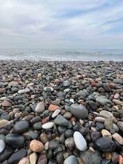 Stones on the beach
