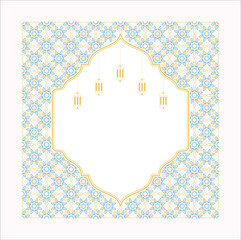 Islamic Background for Ramadan Kareem. Vector illustraton design. Eps 10.