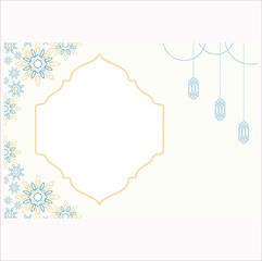 Islamic Background for Ramadan Kareem. Vector illustraton design. Eps 10.