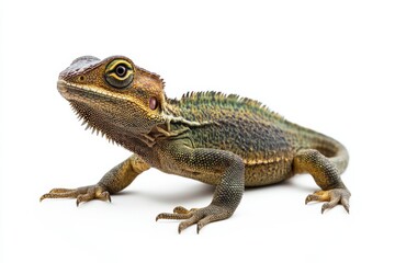 Fototapeta premium Intriguing reptile portrait.
