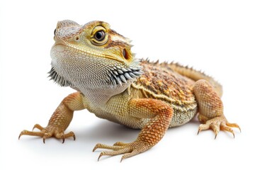 Obraz premium Close-up of a Bearded Dragon