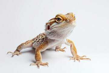 Obraz premium Adorable baby bearded dragon lizard