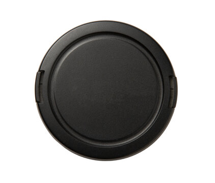 Lens cap isolated on transparent background