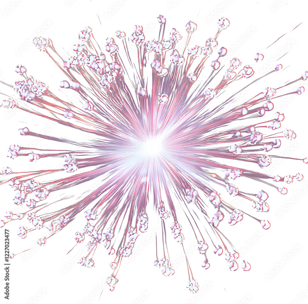 Poster transparent fireworks element. sparkles star. radiance flash rays