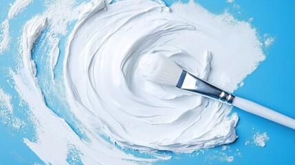 A close-up of teeth whitening gel being applied with a small applicator brush --chaos 20 --ar 16:9 --profile 5toerrp --stylize 150 --v 6.1 Job ID: 258ea3fa-ad22-4ef5-aed3-473f00ab94da