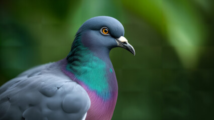 Stunning Blue-Crowned Pigeon