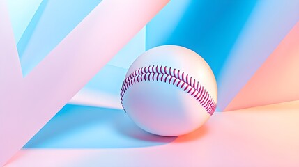 pastel baseball background