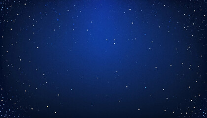 Dark Blue Night Sky Background Sparkling Stars Celestial Design Digital Art Print Galaxy Illustration Cosmic Space Texture Background Image for Design