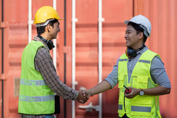 Logistics and engineering collaboration in a construction environment.