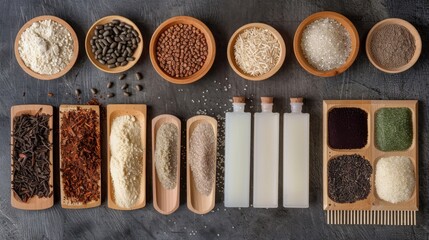 Wood-Based Bioplastics: A biodegradable plastic option made from lignin and cellulose, providing a sustainable alternative to reduce the environmental impact of petroleum-based plastics.
