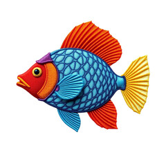 fish on a white background