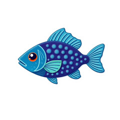 fish isolated on white background