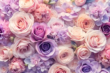 Abstract background with a mix of rose and lilac tones, blending soft gradients and elegant textures for a soothing and artistic visual appeal.