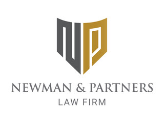 Letters N and P Monogram Logo. Initial NP for law firm office