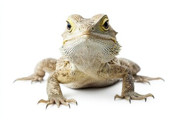Naklejka premium Close-up of a Bearded Dragon