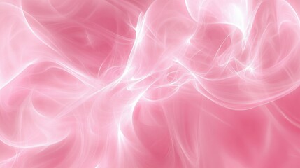 Fototapeta premium Dreamy Soft Pink Clouds with Light Streaks for a Peaceful Atmosphere