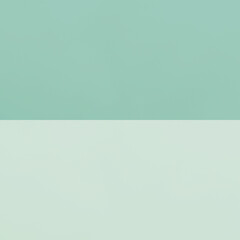 Obraz premium Green vintage sample color design matching background.